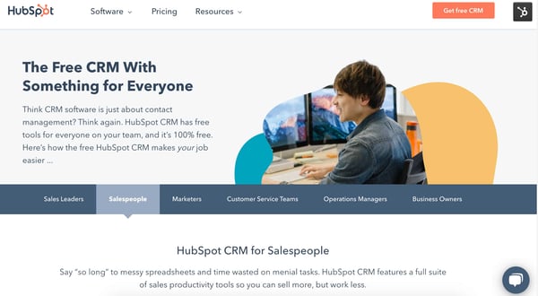 hubspot free crm for small businesses and startups